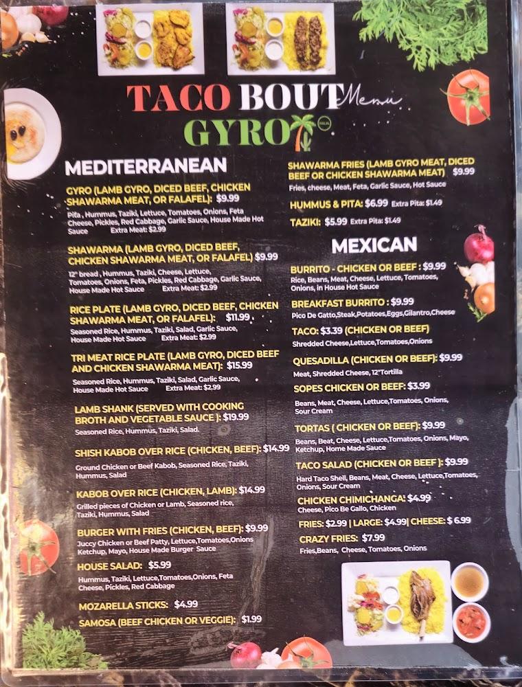 Taco Bout Gyro (Halal) Menu image 2